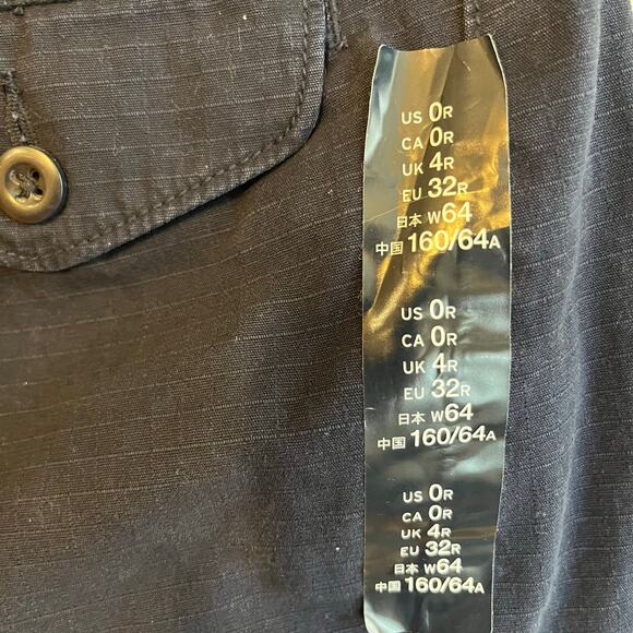 NEW GAP 0R navy blue pants size 0 preowned excellent condition new with tags - Picture 6 of 9